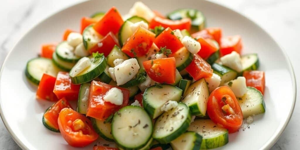 TZATZIKI INSPIRED CUCUMBER SALAD
