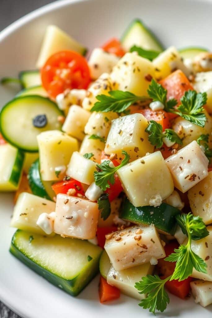 TZATZIKI INSPIRED CUCUMBER SALAD