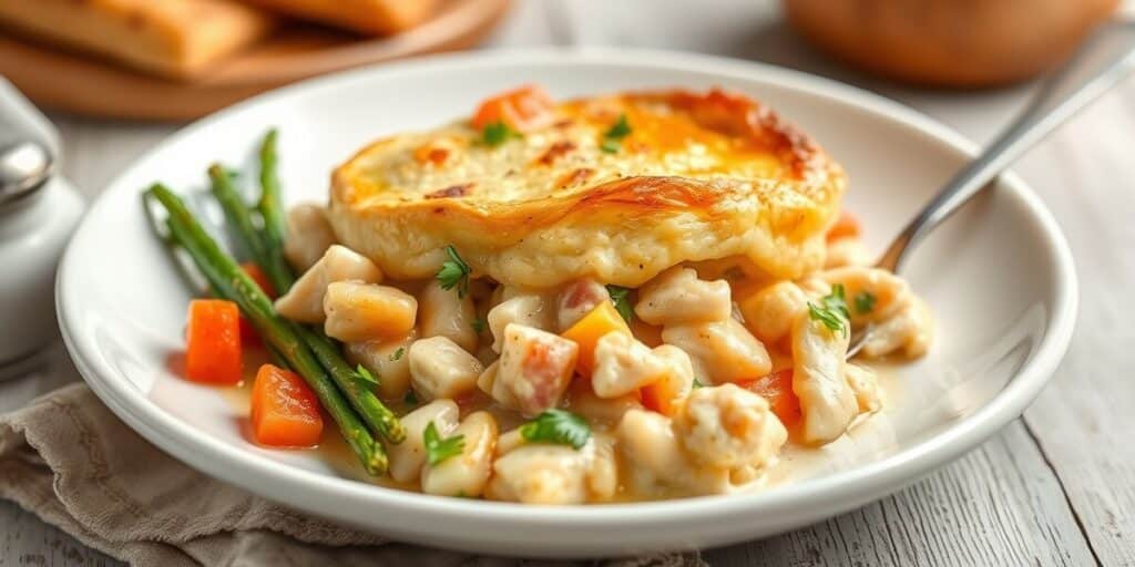 Slow Cooker Chicken Pot Pie
