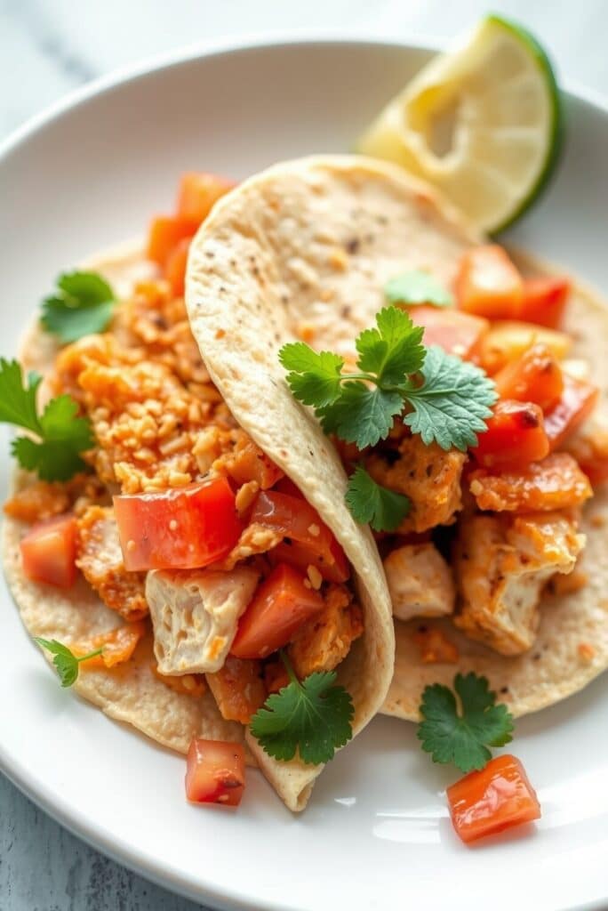 Southwest Chicken Wraps Recipe: Easy And Delicious Tacos In A Tortilla 2 Southwest Chicken Wraps