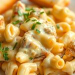 Honey Pepper Chicken Mac and Cheese