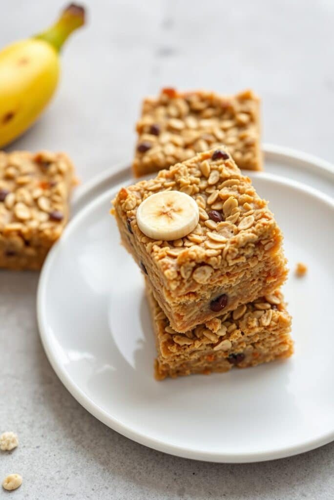 Banana Oatmeal Bars