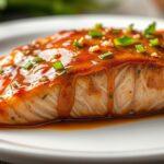 Salmon with Brown Sugar Garlic Glaze