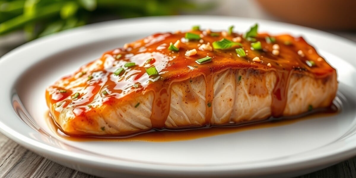 Salmon With Brown Sugar Garlic Glaze Recipe Ideas For A Delicious Main C 1 Salmon with Brown Sugar Garlic Glaze