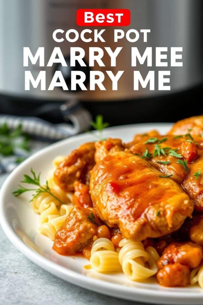 Crock Pot Marry Me Chicken Recipe Perfect For Romantic Dinners 2 CROCK POT MARRY ME CHICKEN