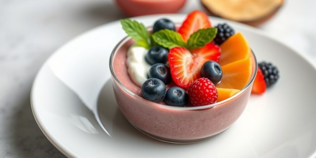 5-Minute Fruit Smoothie Bowl (with Greek Yogurt)