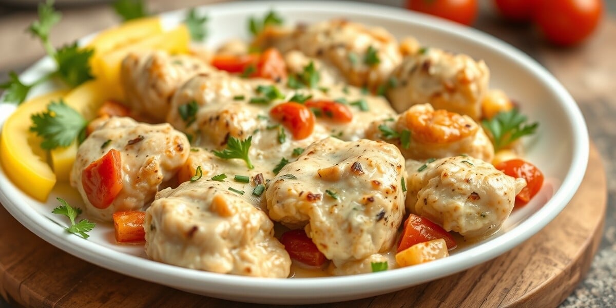 Creamy Pepperoncini Chicken Skillet Recipe For A Quick And Delicious Din 1 Creamy Pepperoncini Chicken Skillet