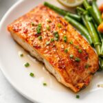 Crispy Honey Garlic Salmon