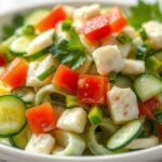 Creamy Asian Cucumber Salad