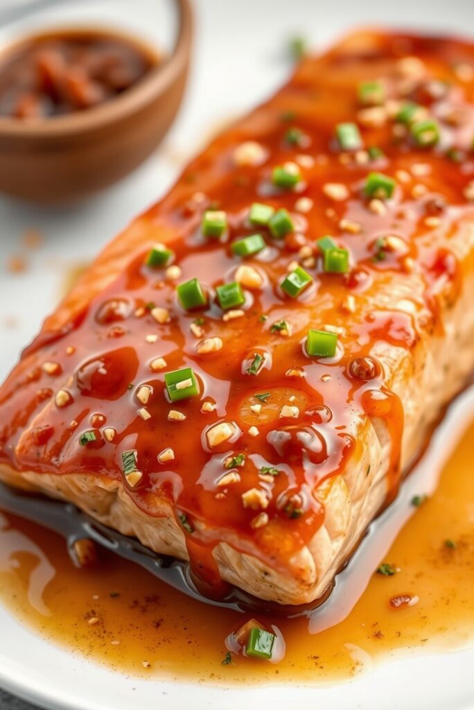 Salmon With Brown Sugar Garlic Glaze Recipe Ideas For A Delicious Main C 2 Salmon with Brown Sugar Garlic Glaze