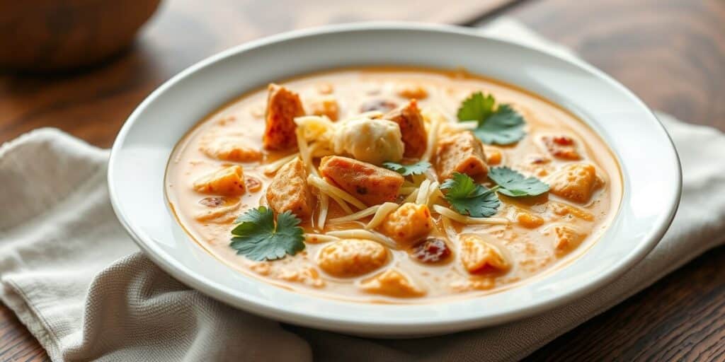 Creamy Chicken Tortilla Soup