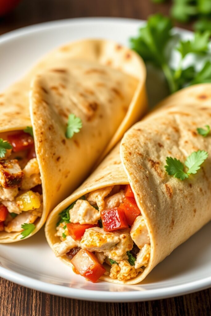 Southwest Chicken Wraps Recipe: Easy And Delicious Tacos In A Tortilla 3 Southwest Chicken Wraps