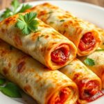 Tortilla Pizza Rolls